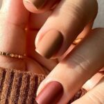 “Exploring the Rich Palette: Different Shades of Brown Nails”